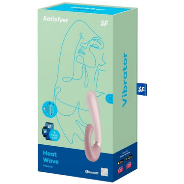 Vibratore Bluetooth Curvo con Calore e App Satisfyer Rosa
